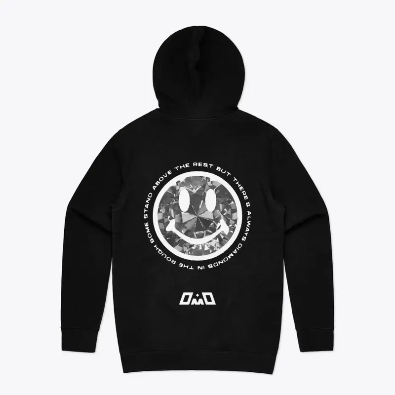 Black Smiley Hoodie