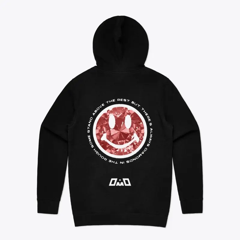 Red Smiley Hoodie